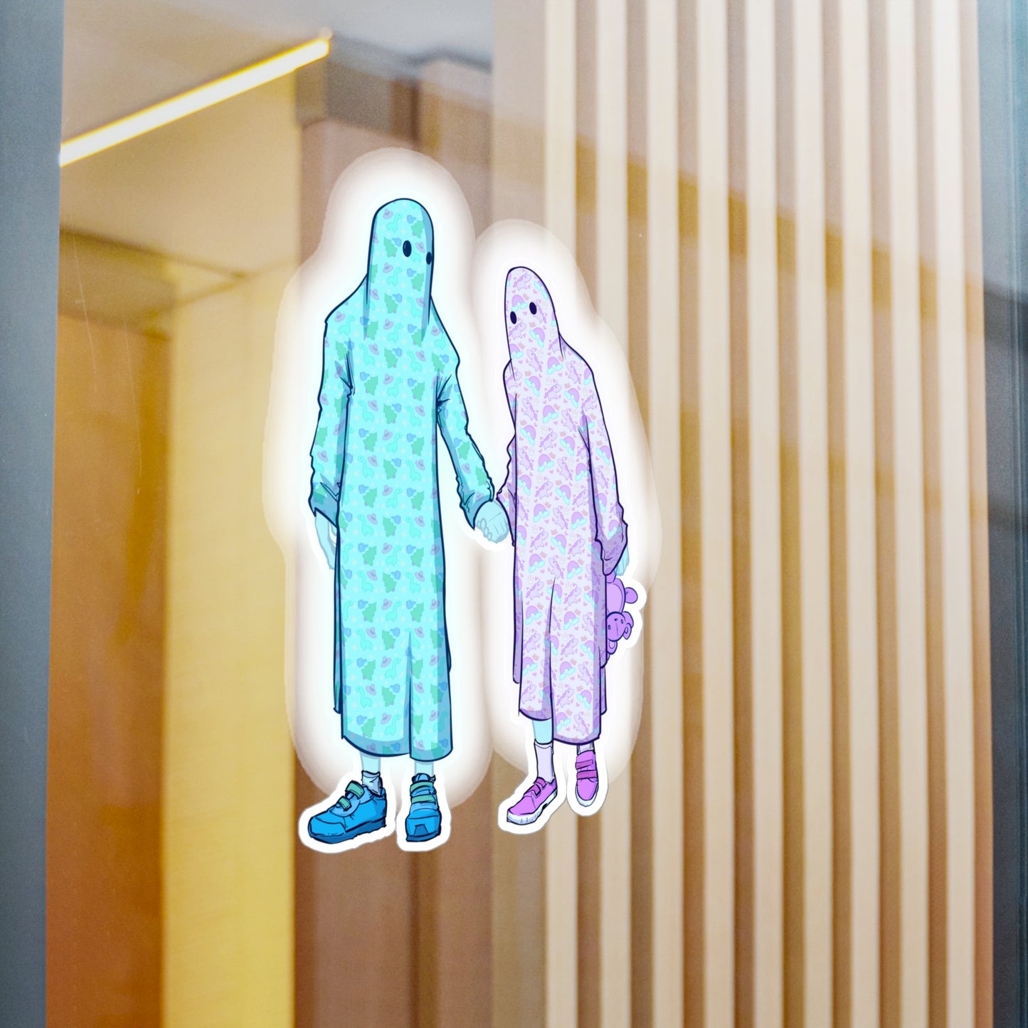 Ghost Kids Kiss-Cut Vinyl Decal