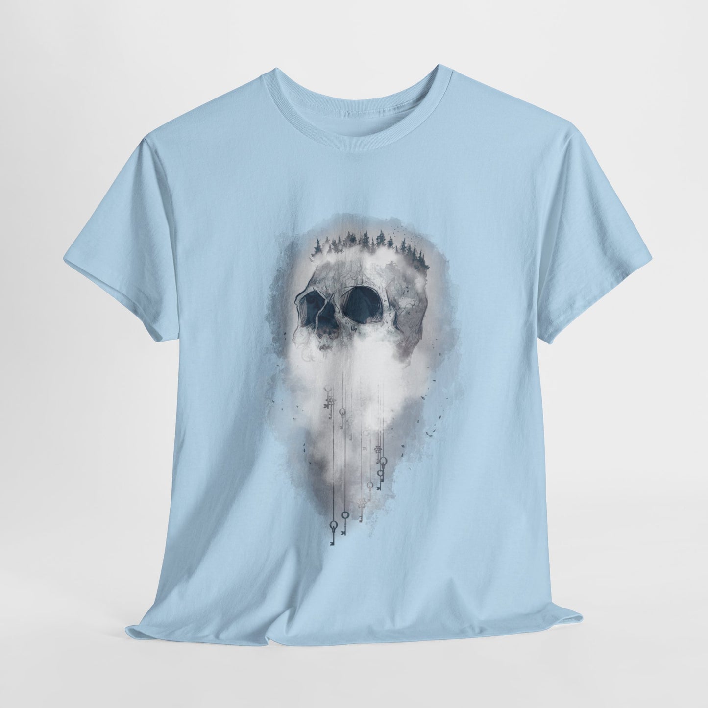 Elemental Skull Air Unisex Heavy Cotton Tee