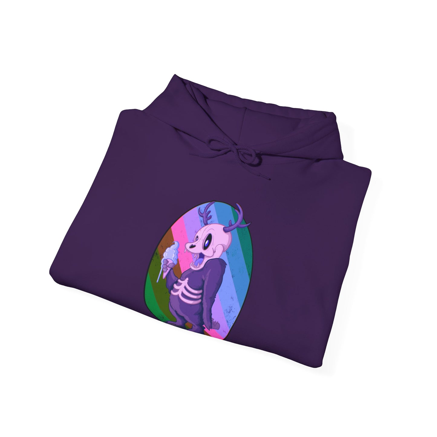 Monster Ice Cream Unisex Heavy Blend Hooded Sweatshirt