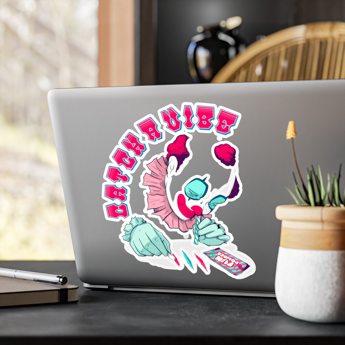 Catch A Vibe Kiss-Cut Vinyl Decal