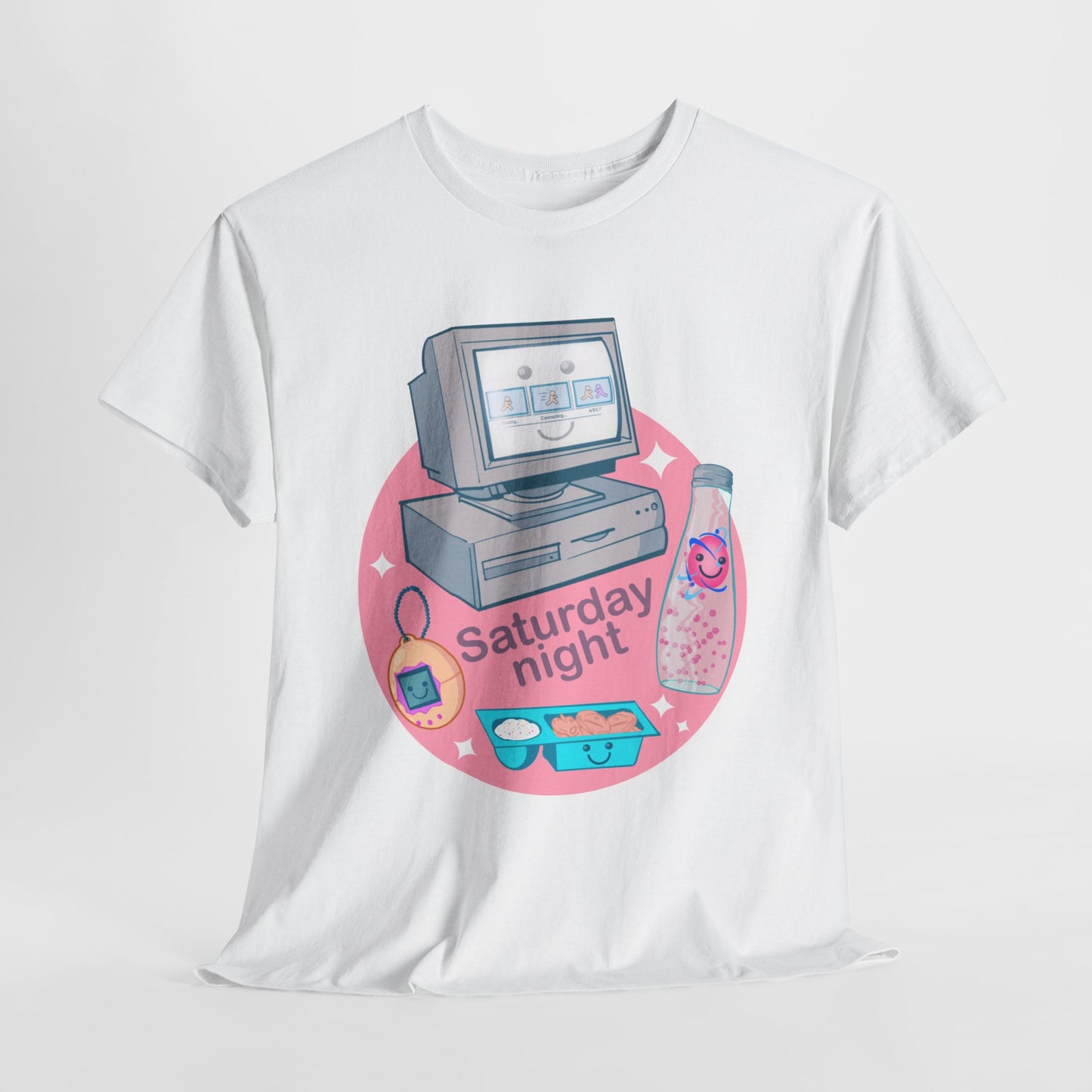 Saturday Night Unisex Heavy Cotton Tee