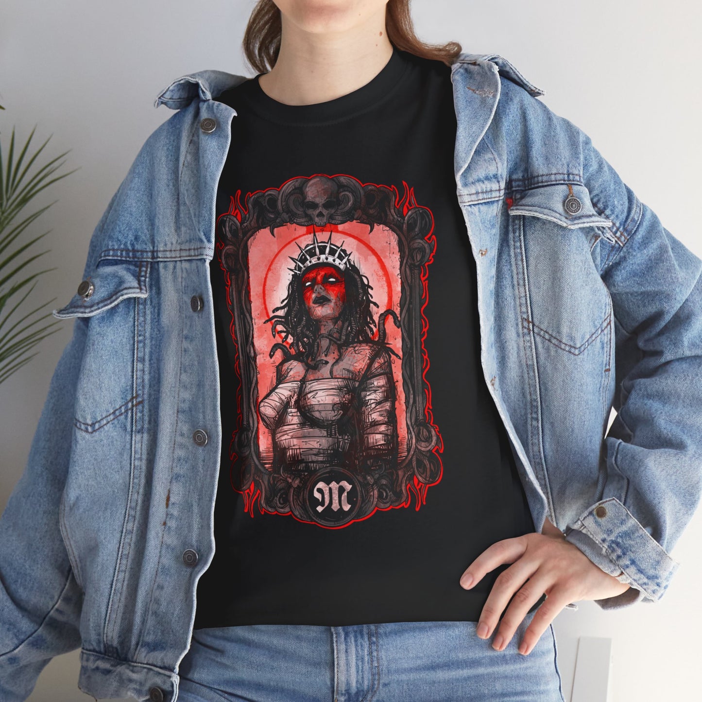 Queen Medusa Unisex Heavy Cotton Tee