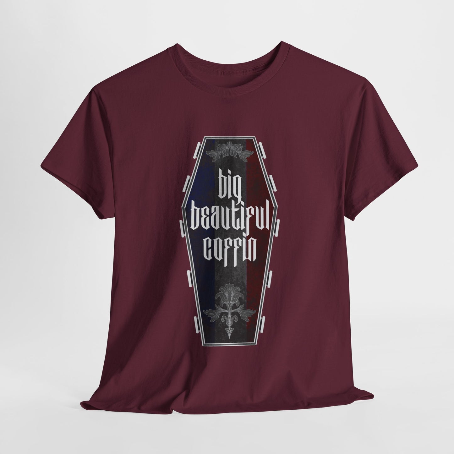 Big Beautiful Coffin Unisex Heavy Cotton Tee