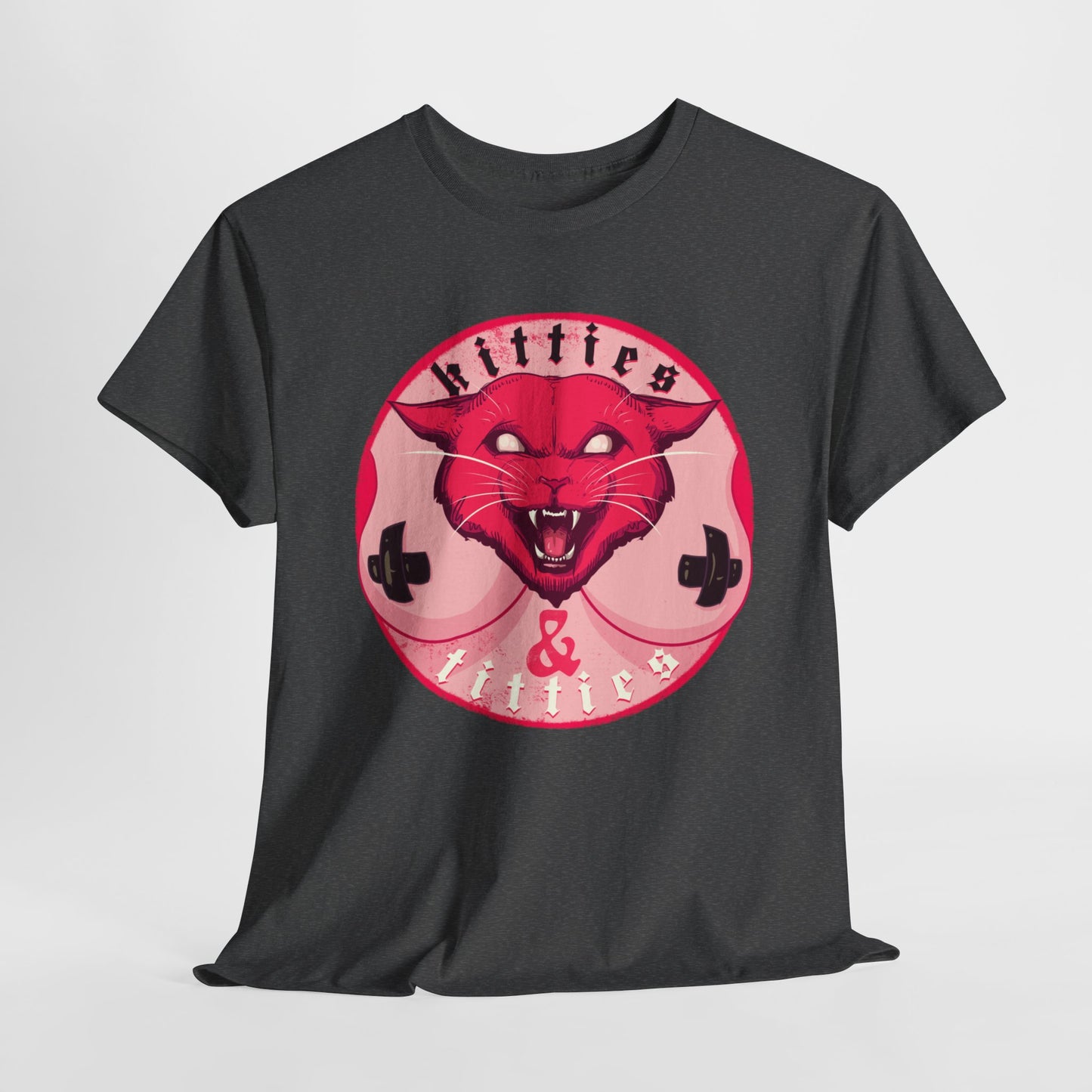 Kitties & Titties Unisex Heavy Cotton Tee