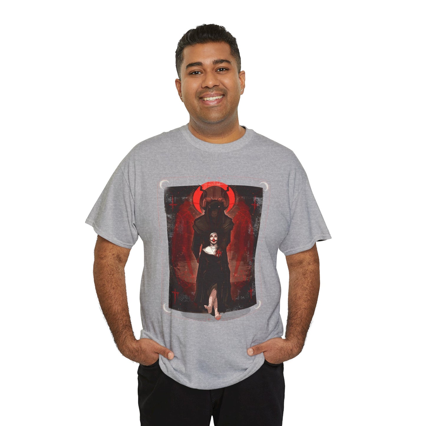 Today Satan Unisex Heavy Cotton Tee