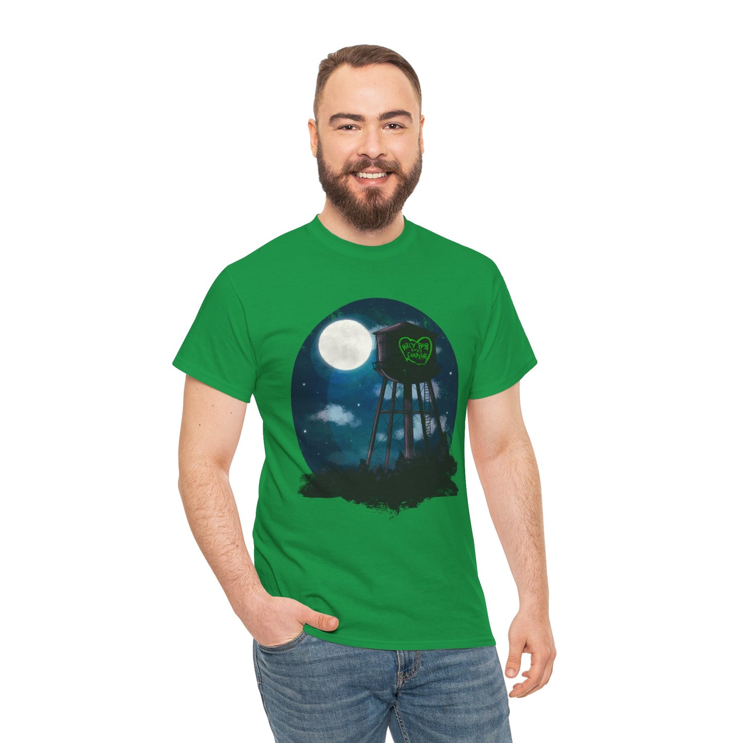 Billy Bob Loves Charlene Unisex Heavy Cotton Tee