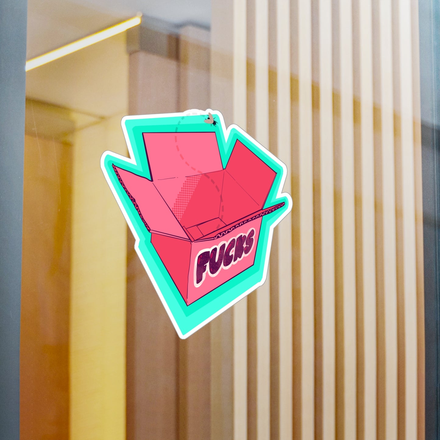 No Fucks To Give Kiss-Cut Vinyl Decal