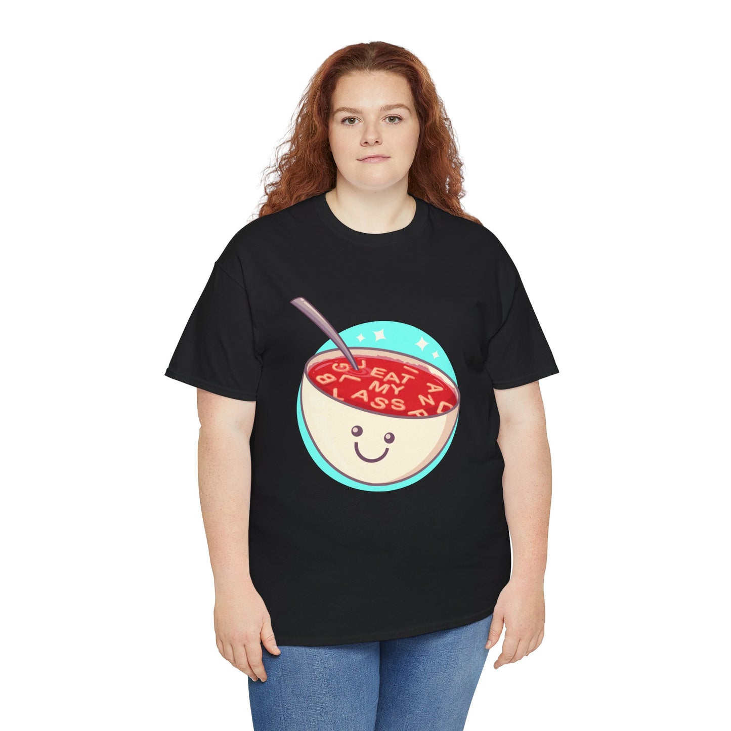 Alphabet Soup Unisex Heavy Cotton Tee