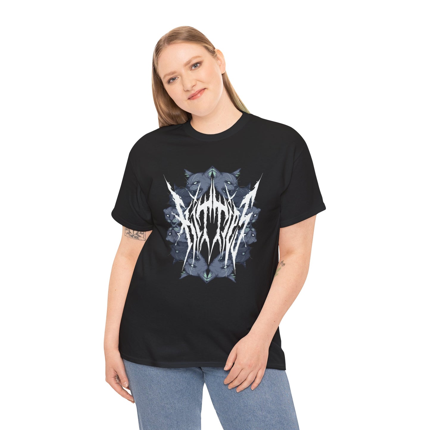Metal Kittens Unisex Heavy Cotton Tee