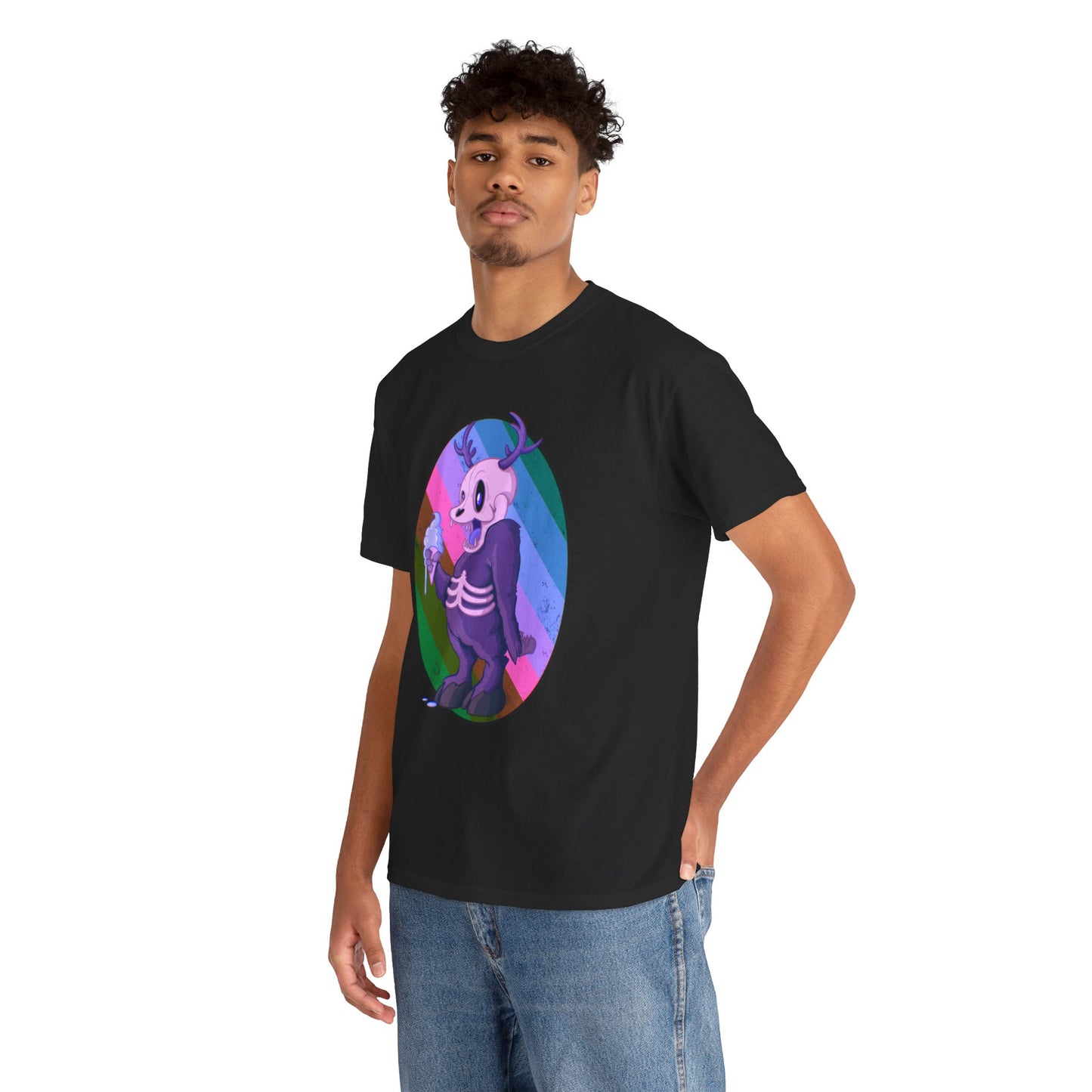 Monster Ice Cream Unisex Heavy Cotton Tee