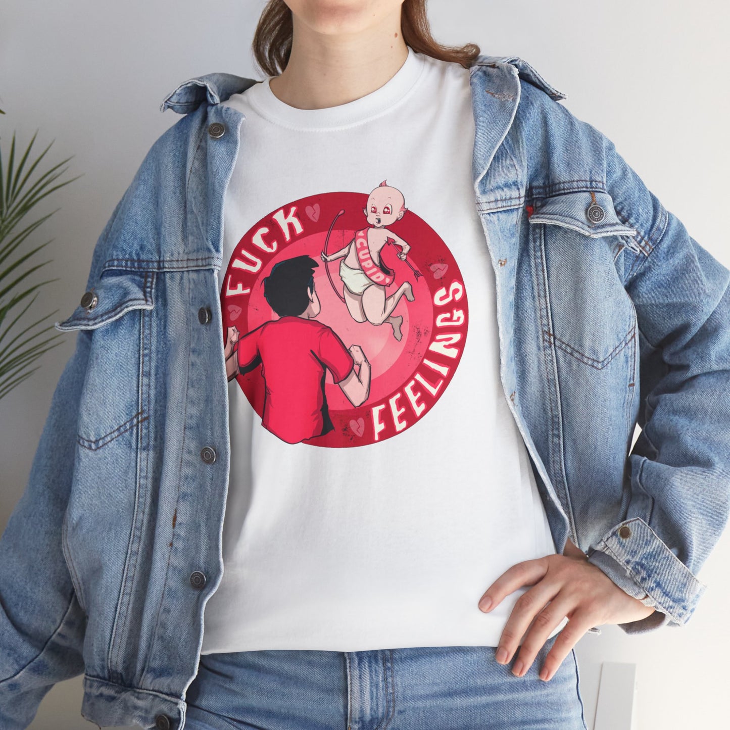 F Feelings Unisex Heavy Cotton Tee