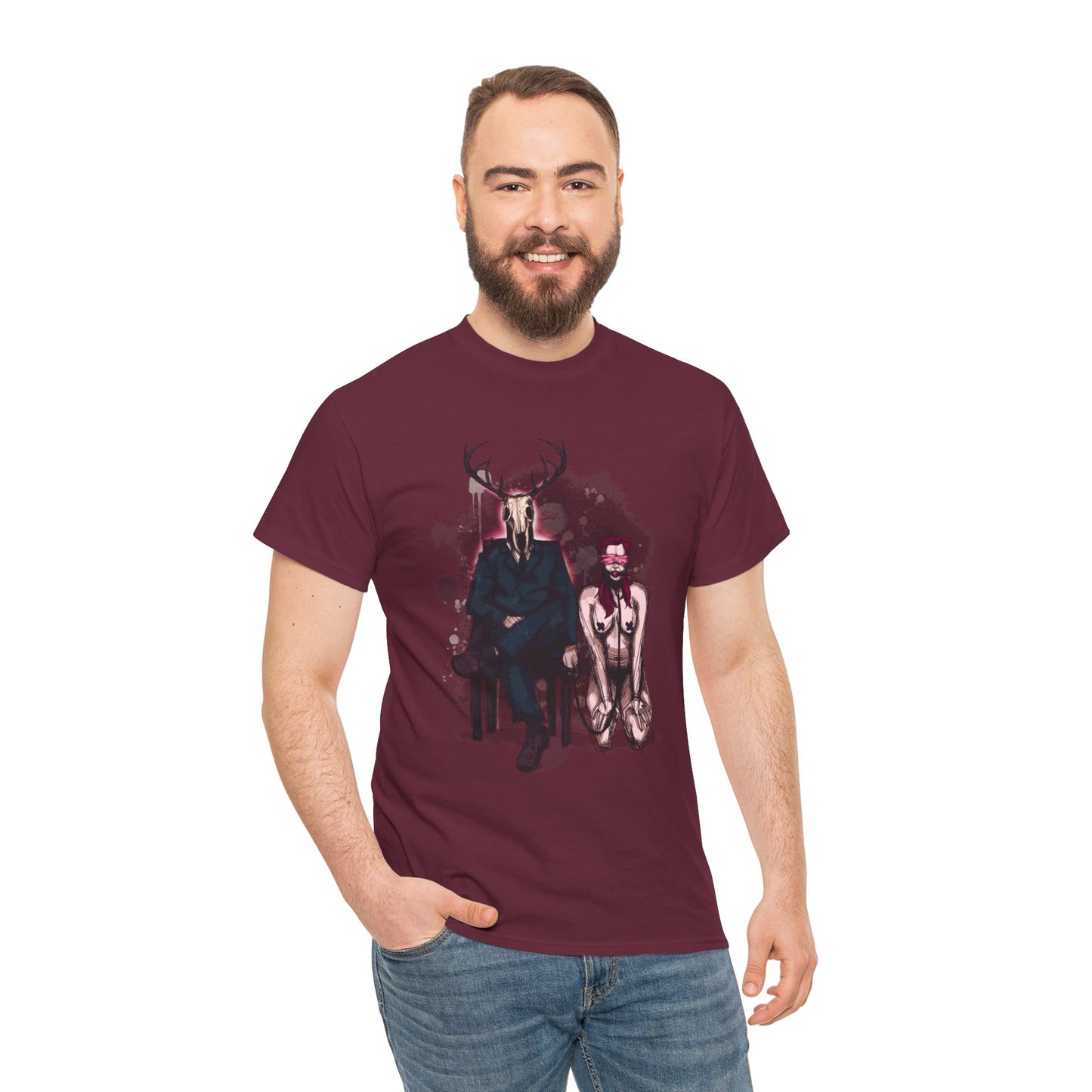 Deer Daddy Series 1: Sit Unisex Heavy Cotton Tee