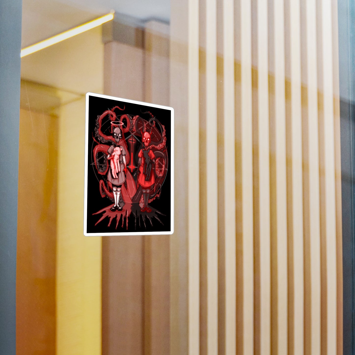 The Twins Kiss-Cut Vinyl Decal