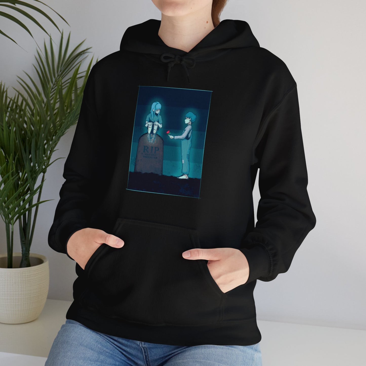 Ghost Kids Unisex Heavy Blend Hooded Sweatshirt