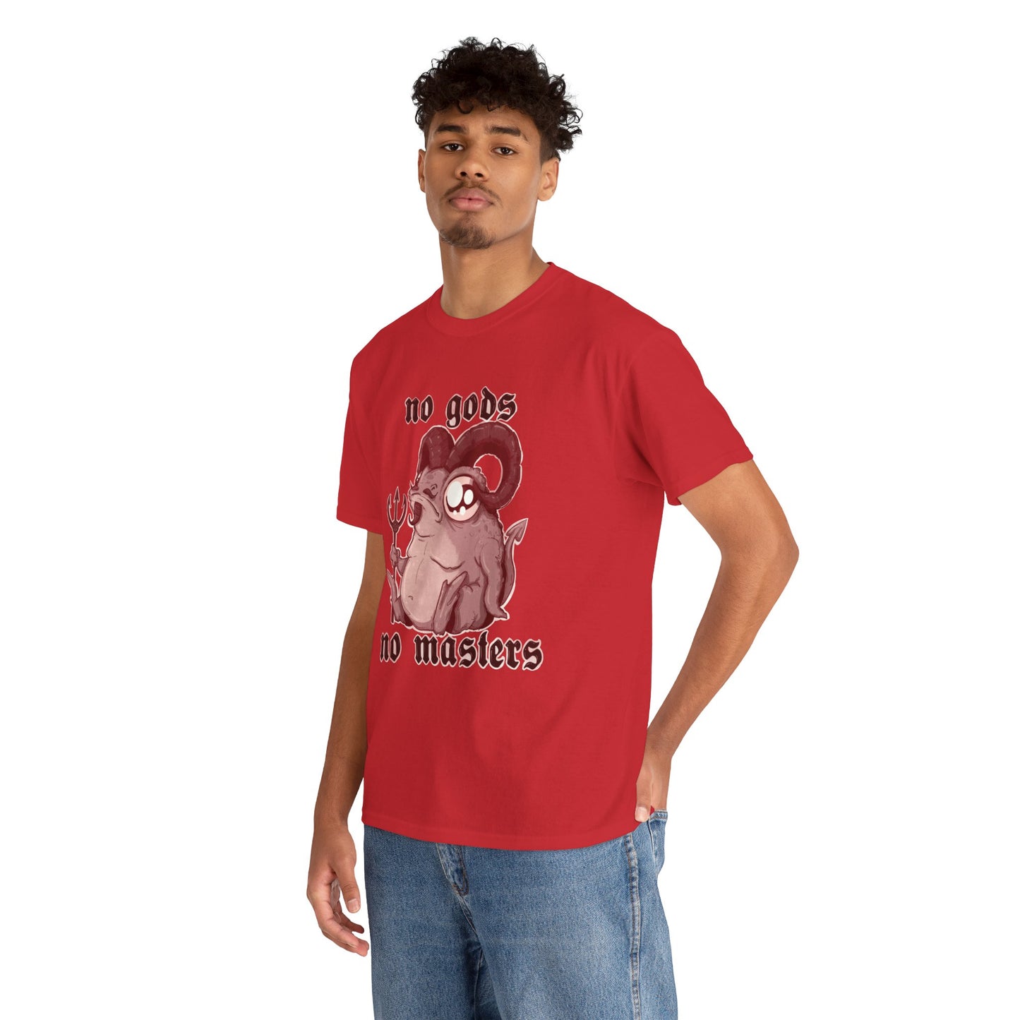 No Gods No Masters Unisex Heavy Cotton Tee