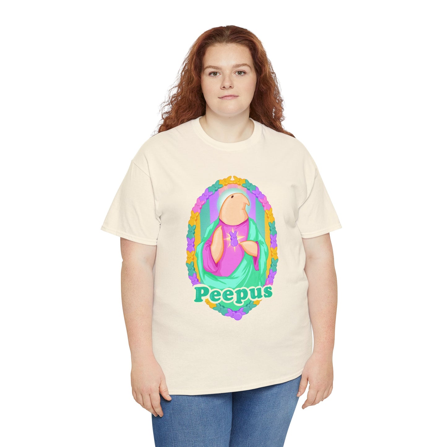 Peepus Unisex Heavy Cotton Tee