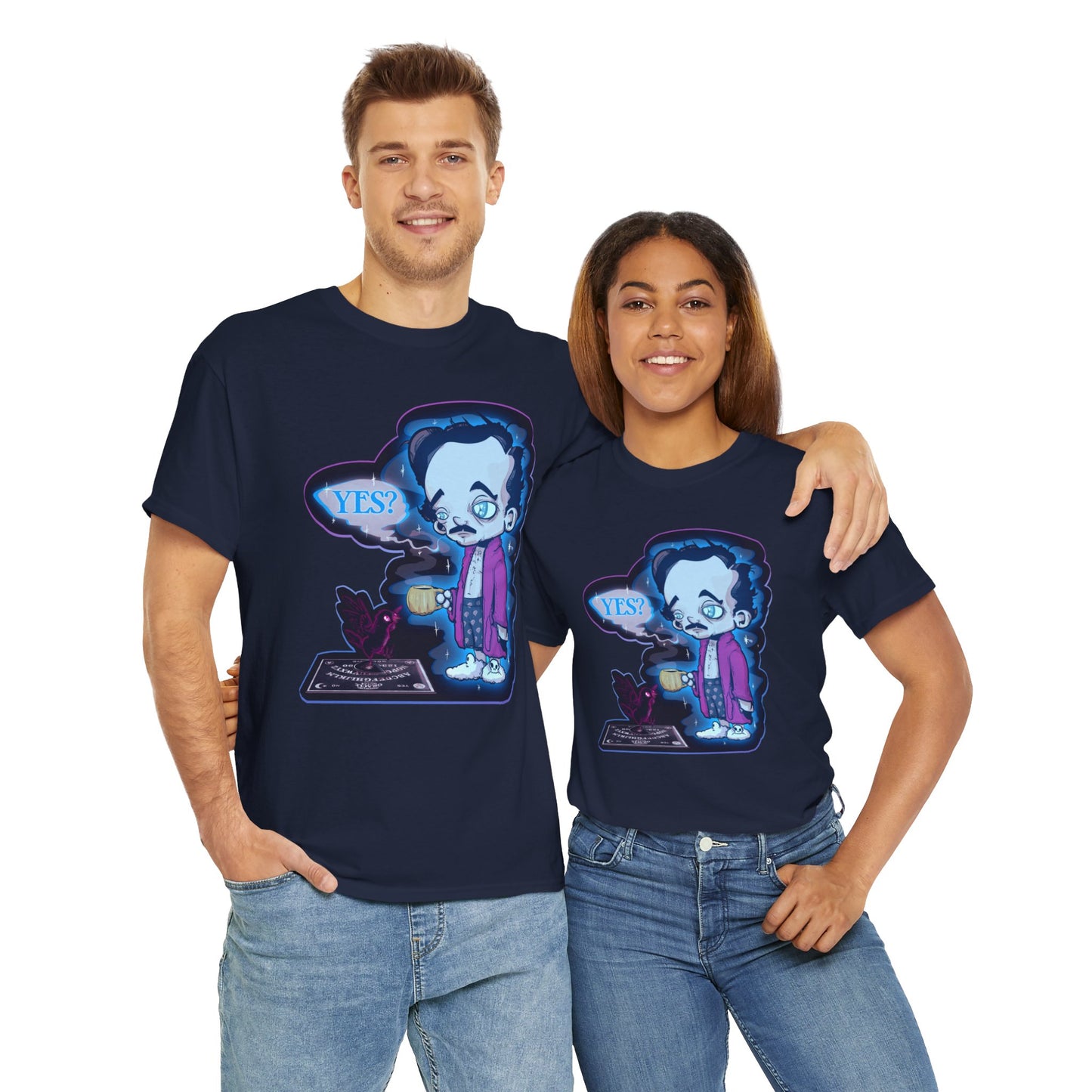 Edgar Allan Ghost Unisex Heavy Cotton Tee