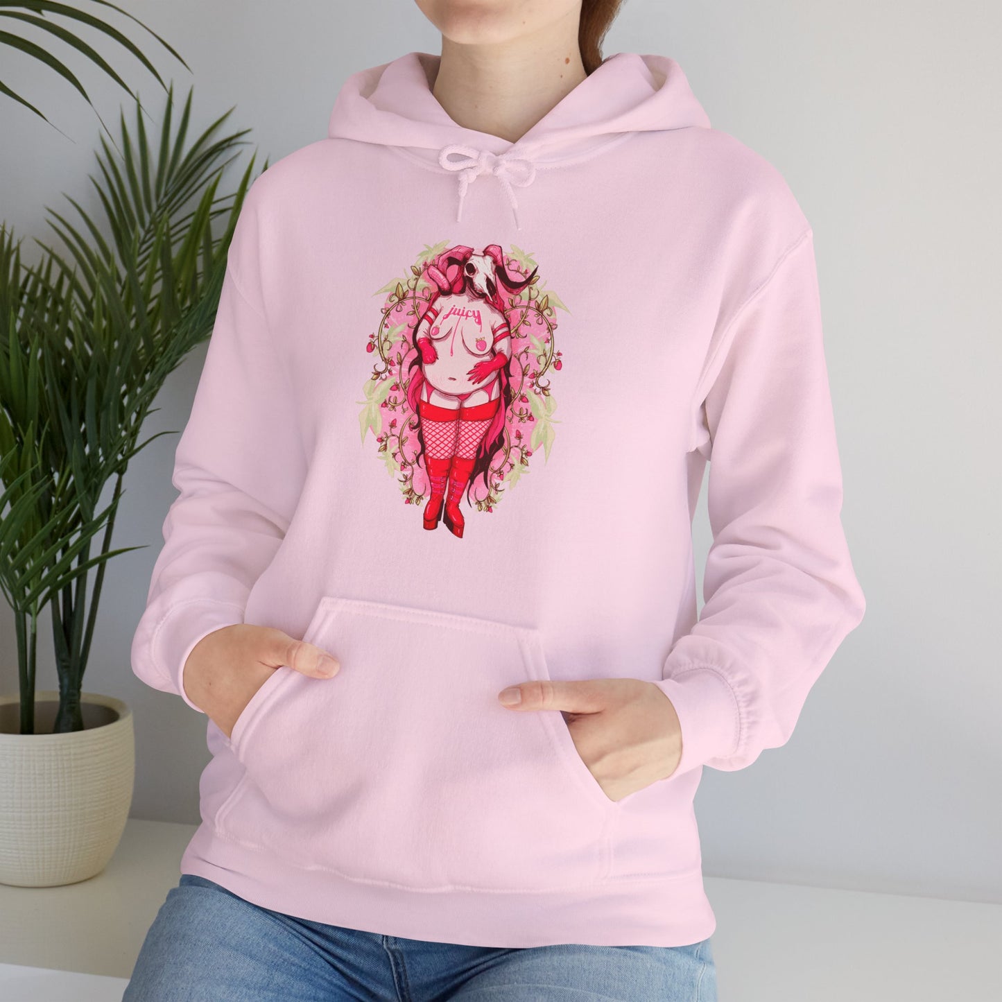 Juicy Unisex Heavy Blend Hooded Sweatshirt