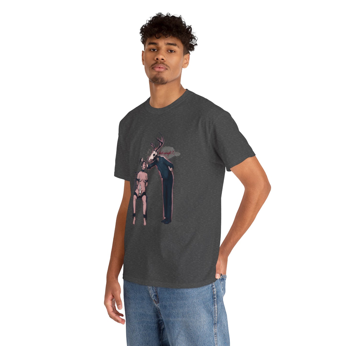 Deer Daddy Series 5: The Chair Unisex Heavy Cotton Tee