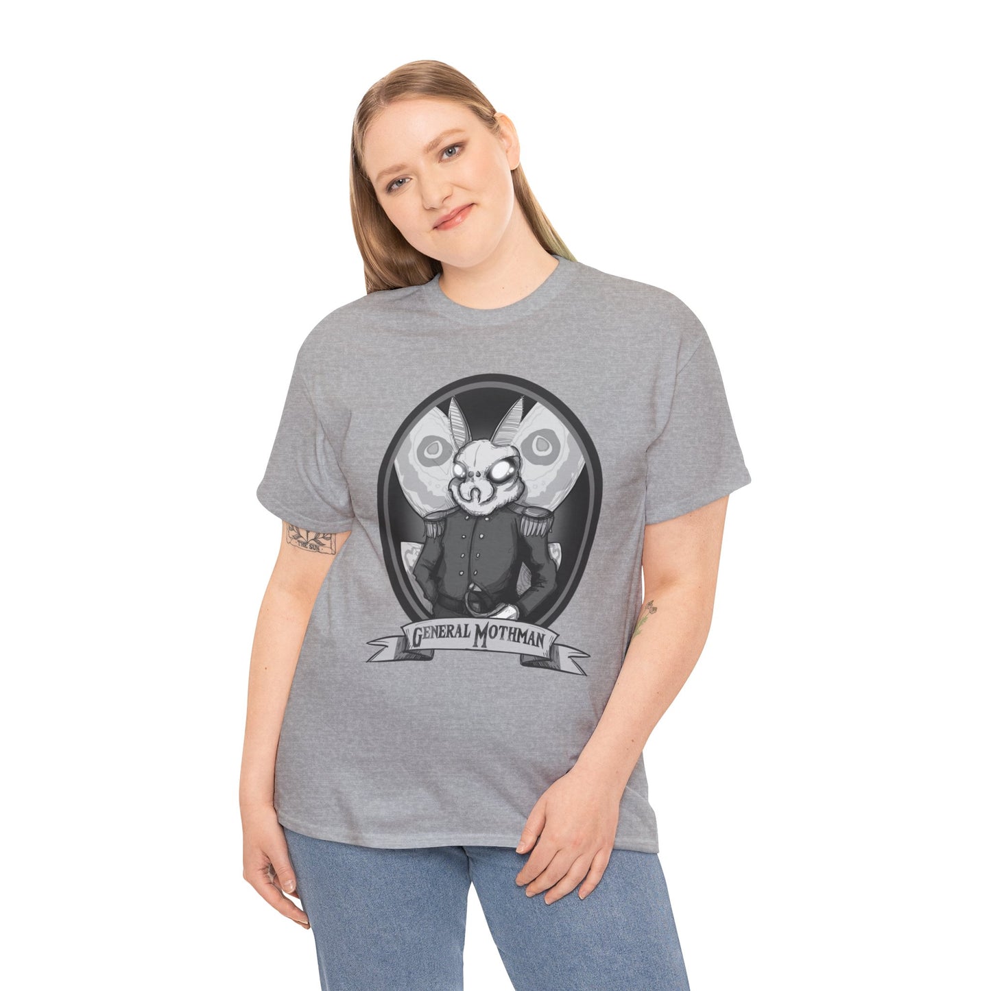 General Mothman Unisex Heavy Cotton Tee