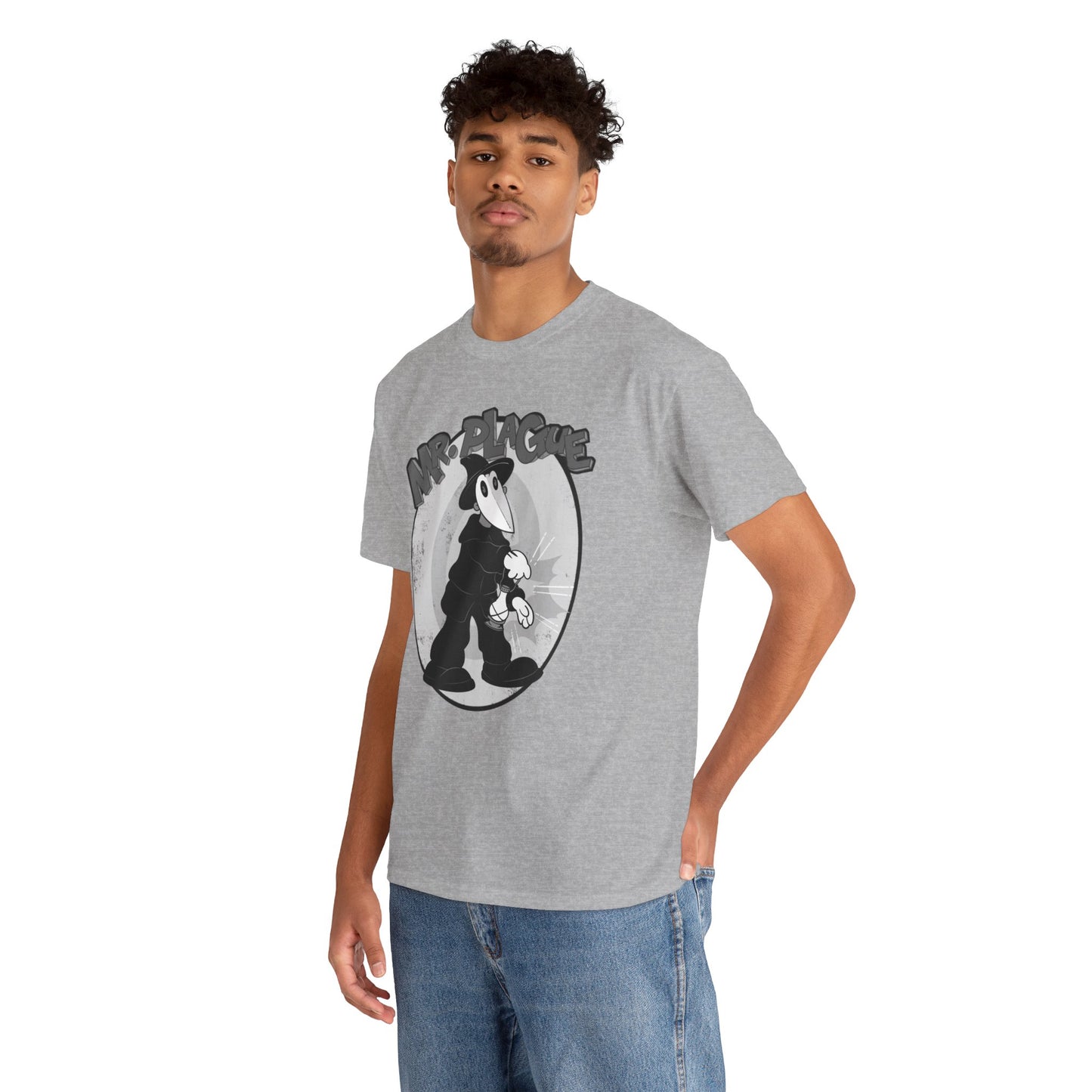 Mr. Plague Unisex Heavy Cotton Tee