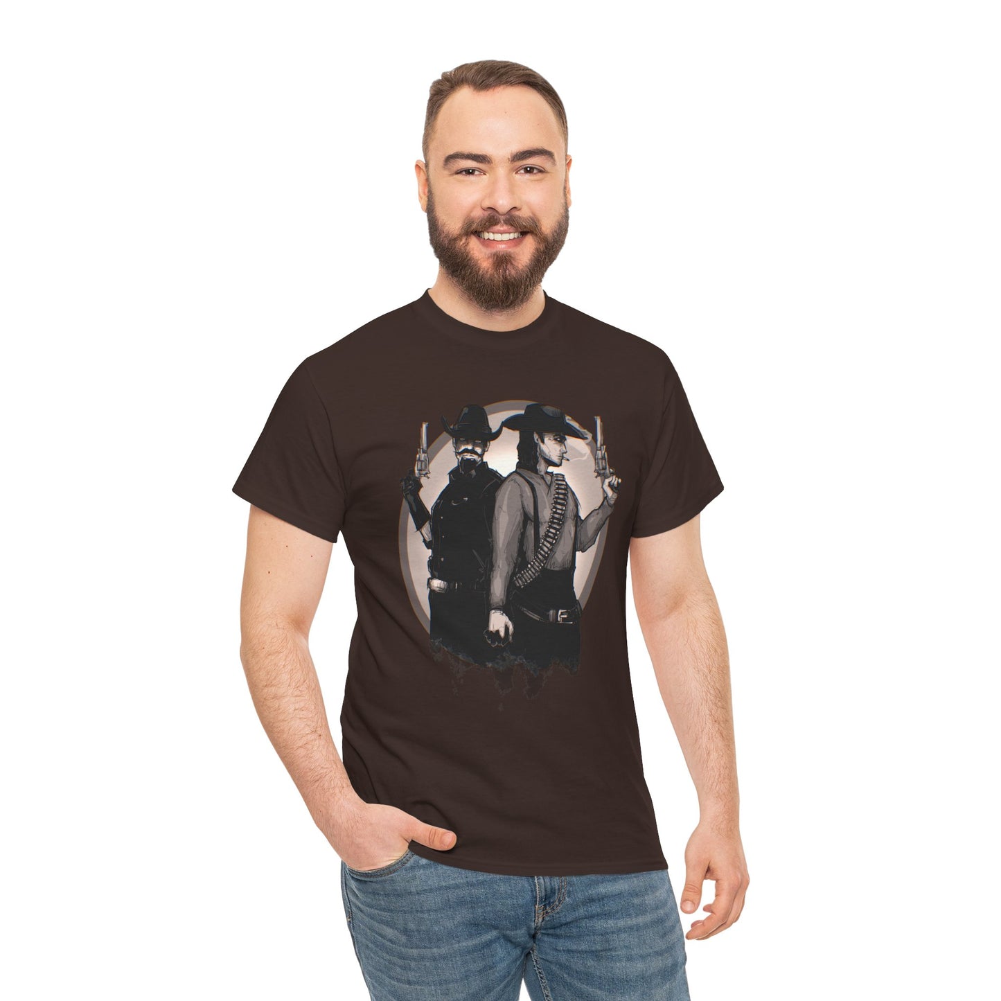 Bounty Hunter Lovers Unisex Heavy Cotton Tee