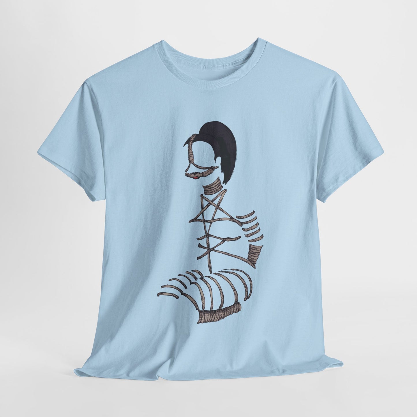 Rope Minimalism Unisex Heavy Cotton Tee