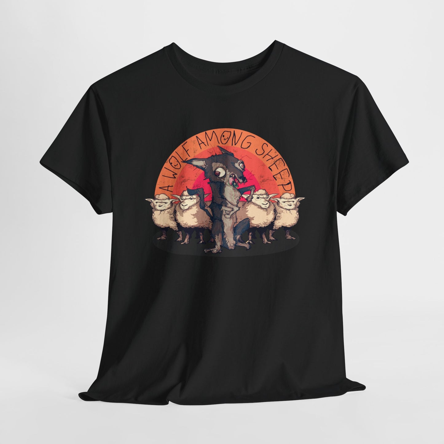A Wolf Among Sheep Unisex Heavy Cotton Tee