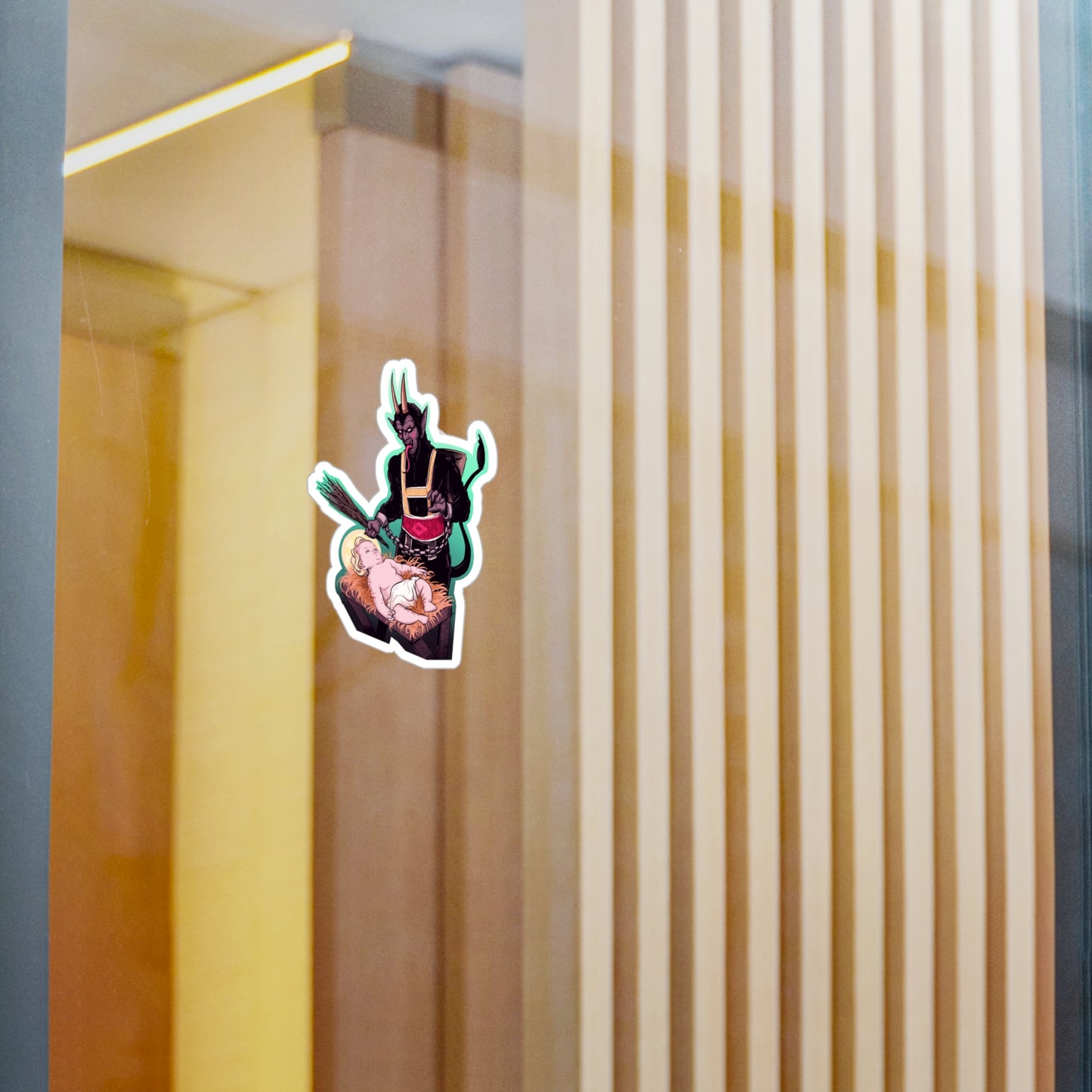 The First Krampus Kiss-Cut Vinyl Decal