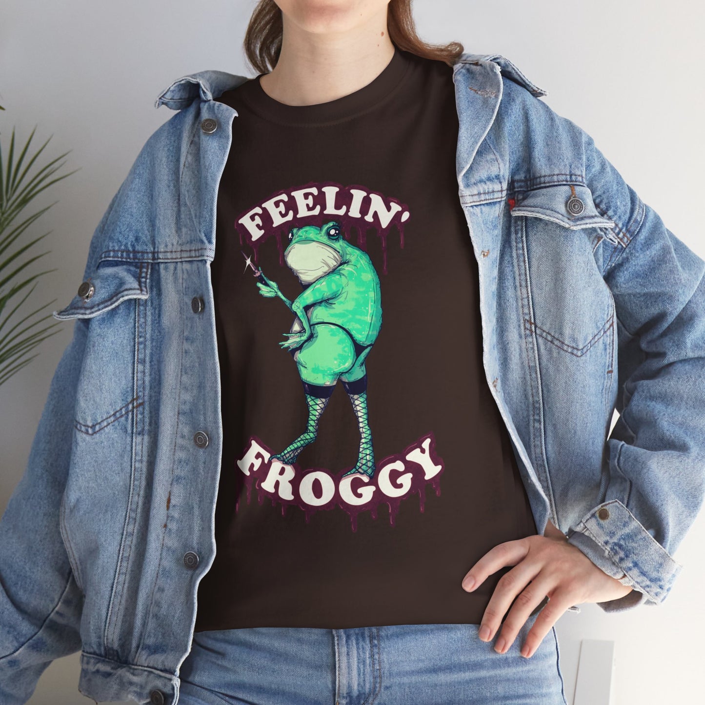 Feelin Froggy Unisex Heavy Cotton Tee