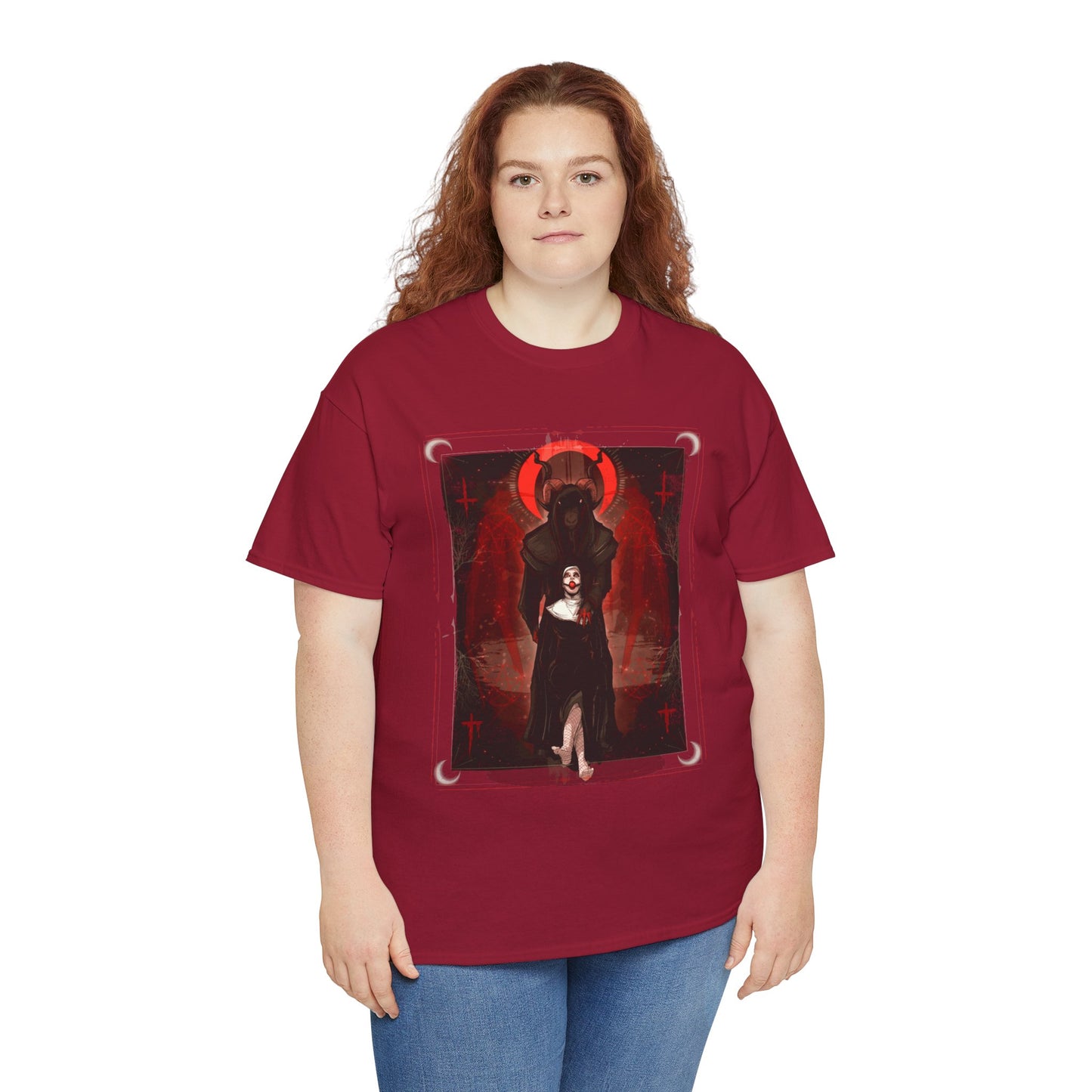 Today Satan Unisex Heavy Cotton Tee