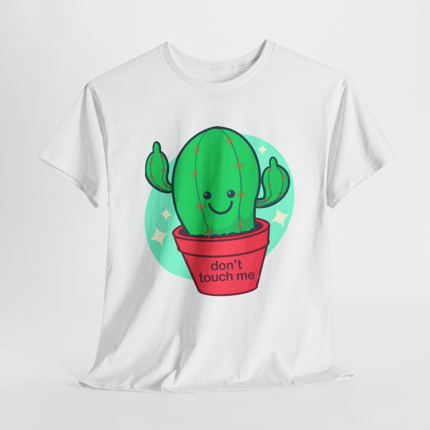 Don't Touch Me Unisex Heavy Cotton Tee