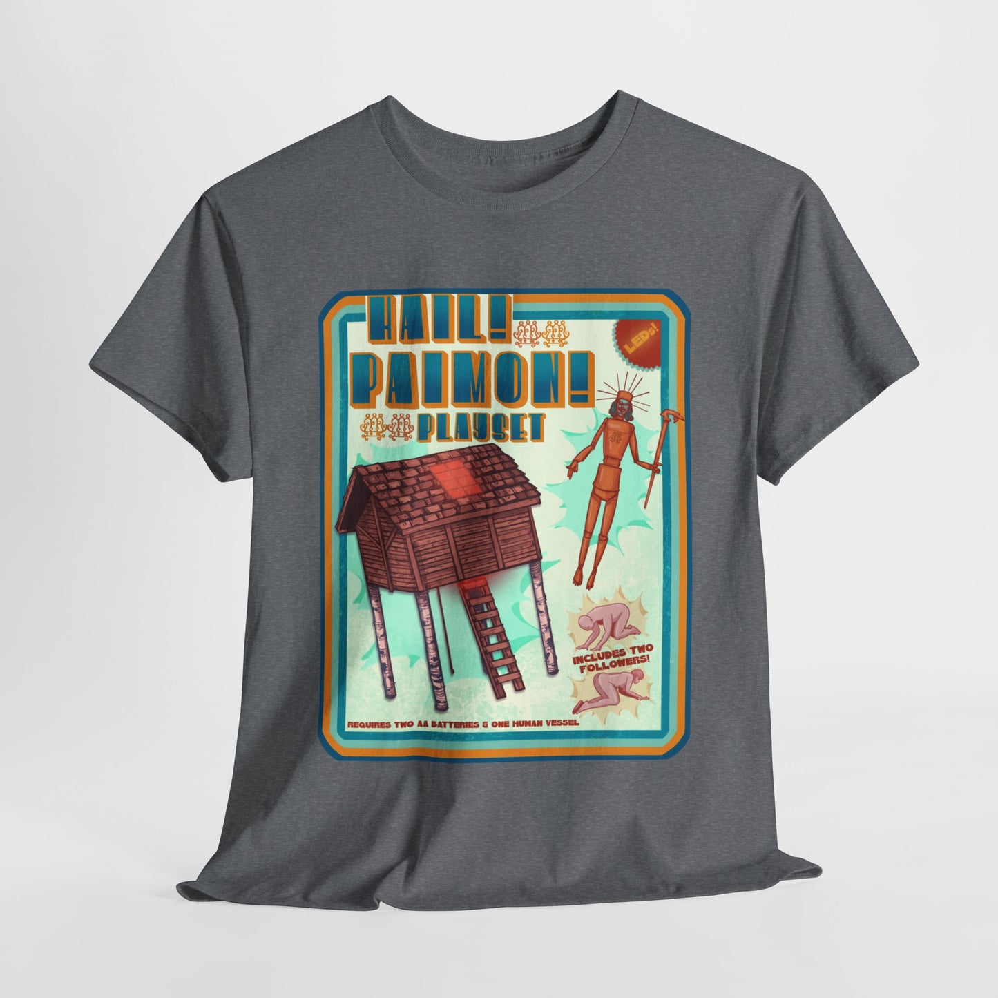 Hail Paimon Playset Unisex Heavy Cotton Tee