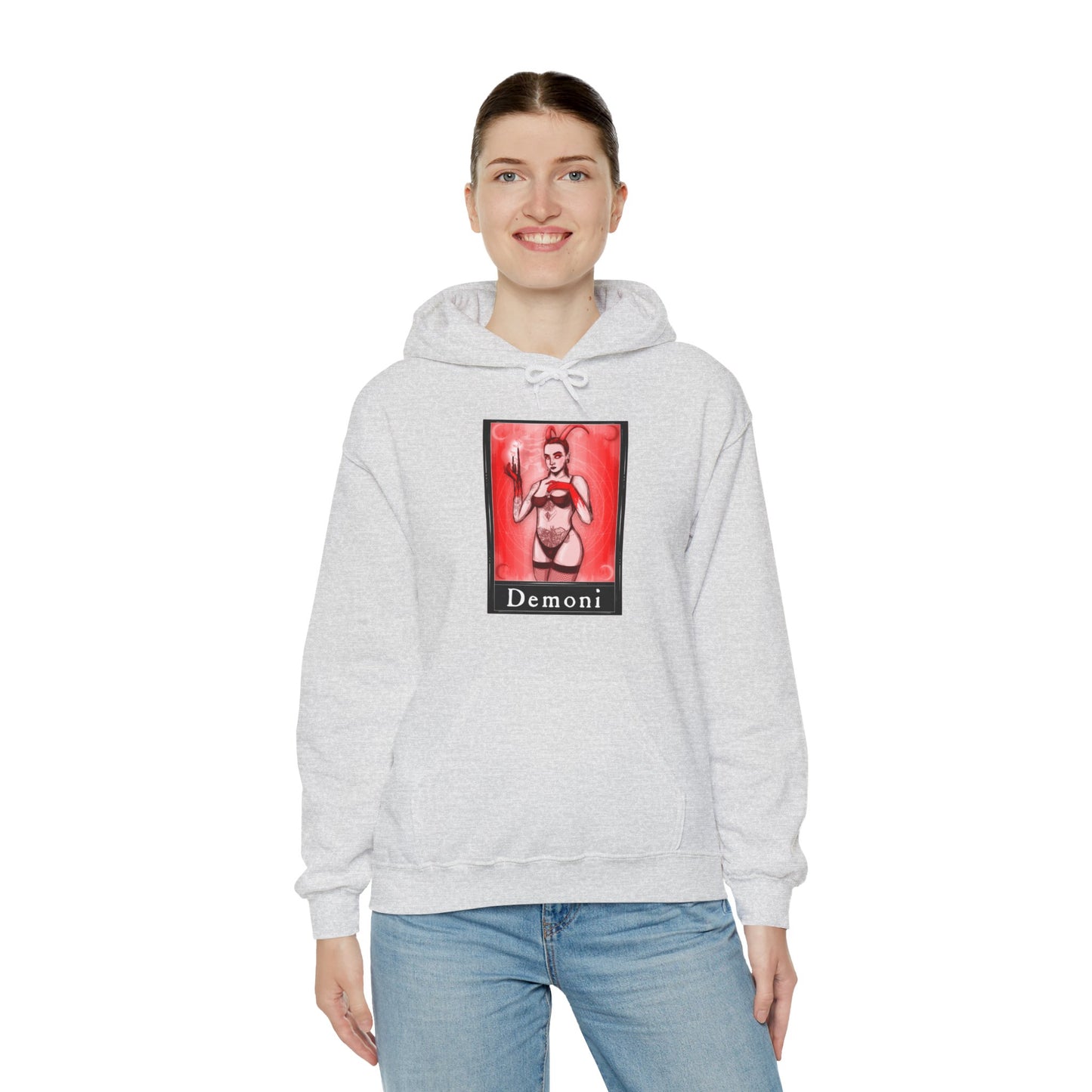 Demoni Tarot Unisex Heavy Blend Hooded Sweatshirt