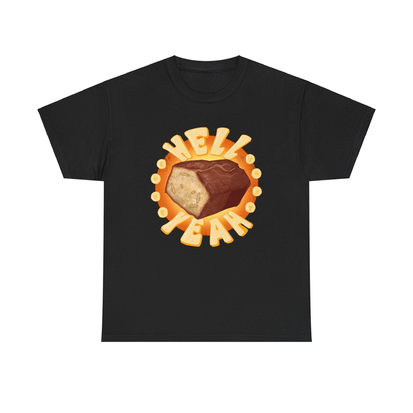 Banana Bread At Work Unisex Heavy Cotton Tee