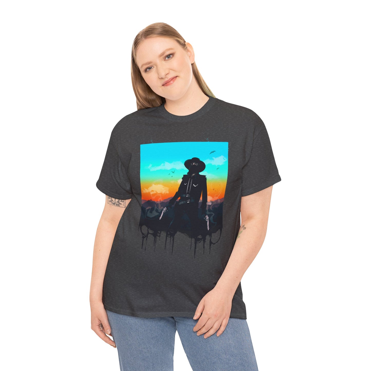 Train Robber Unisex Heavy Cotton Tee