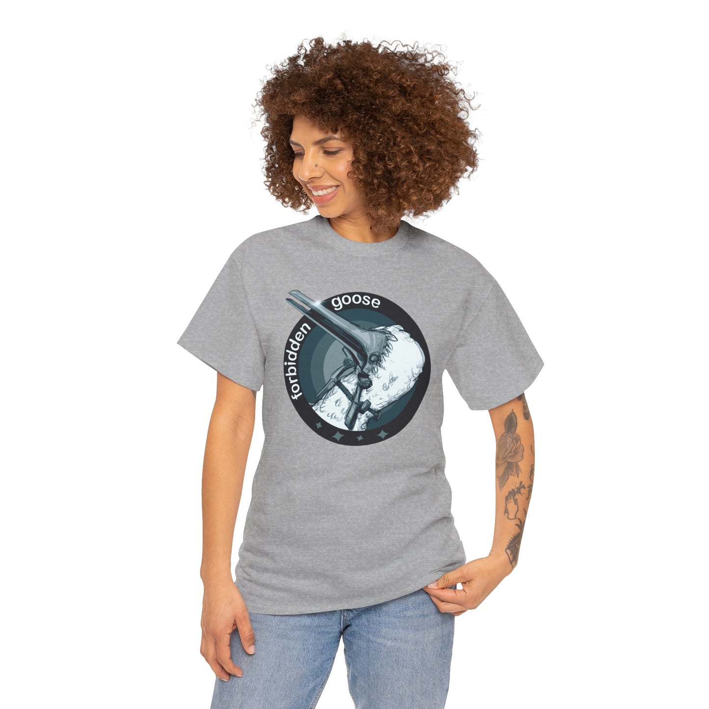 Forbidden Goose Unisex Heavy Cotton Tee
