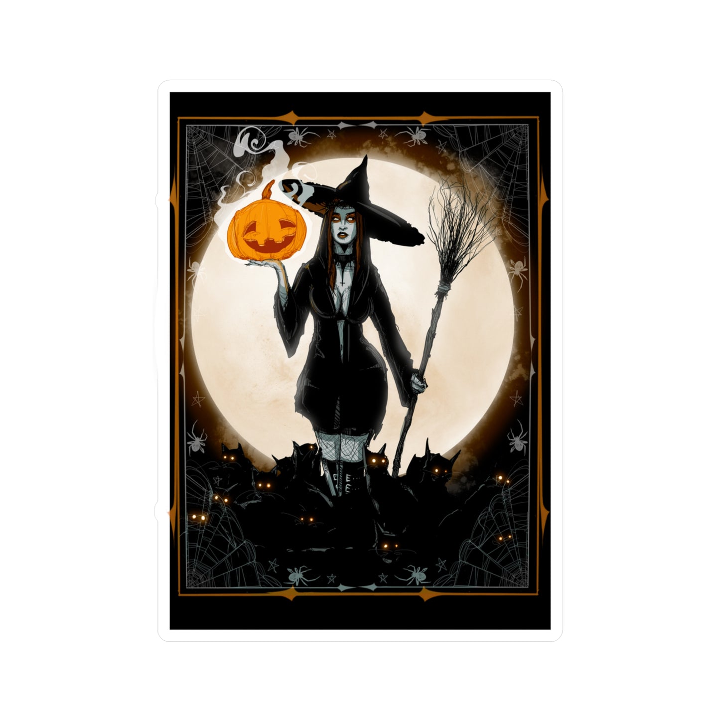 Season Of The WItch Kiss-Cut Vinyl Decal