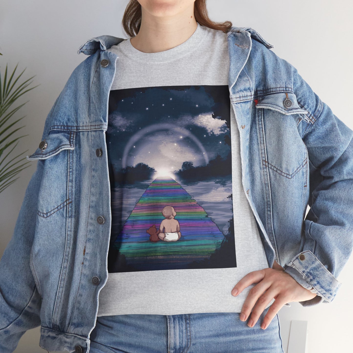 Rainbow Baby Unisex Heavy Cotton Tee
