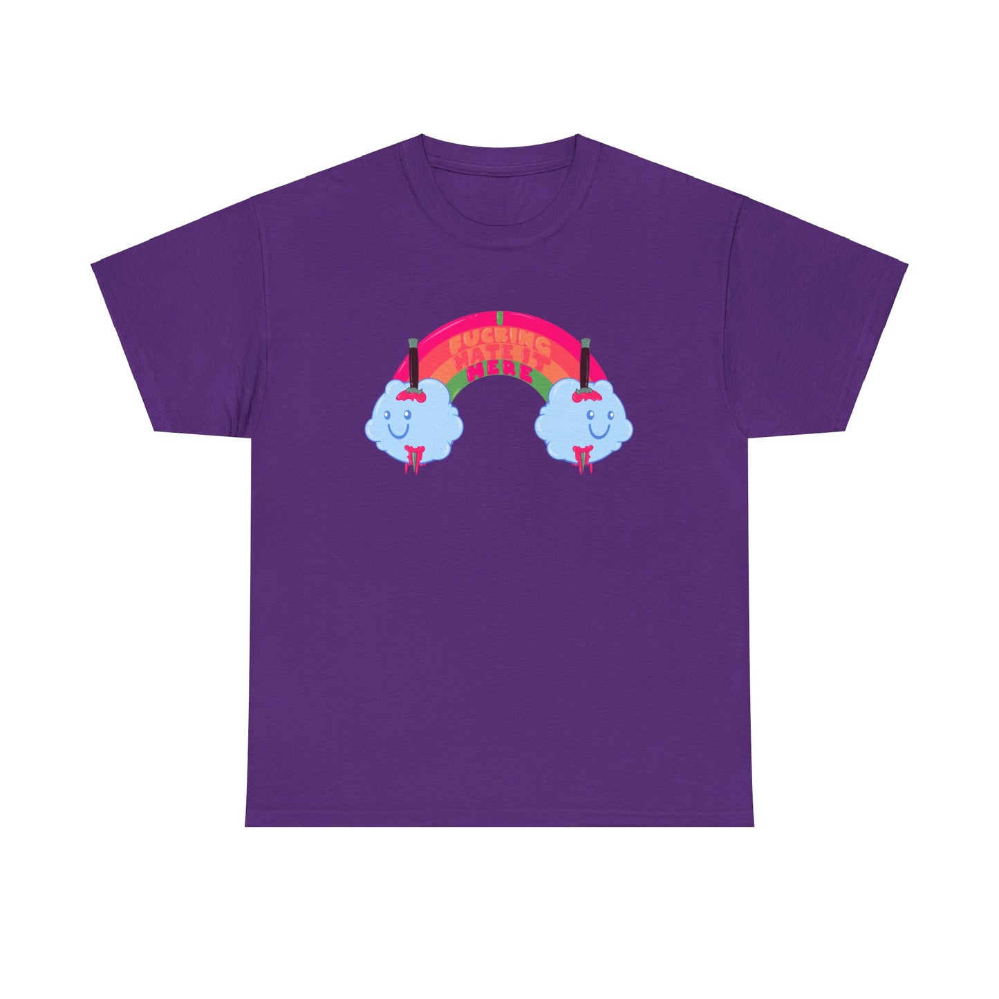 I Fucking Hate It Here Unisex Heavy Cotton Tee