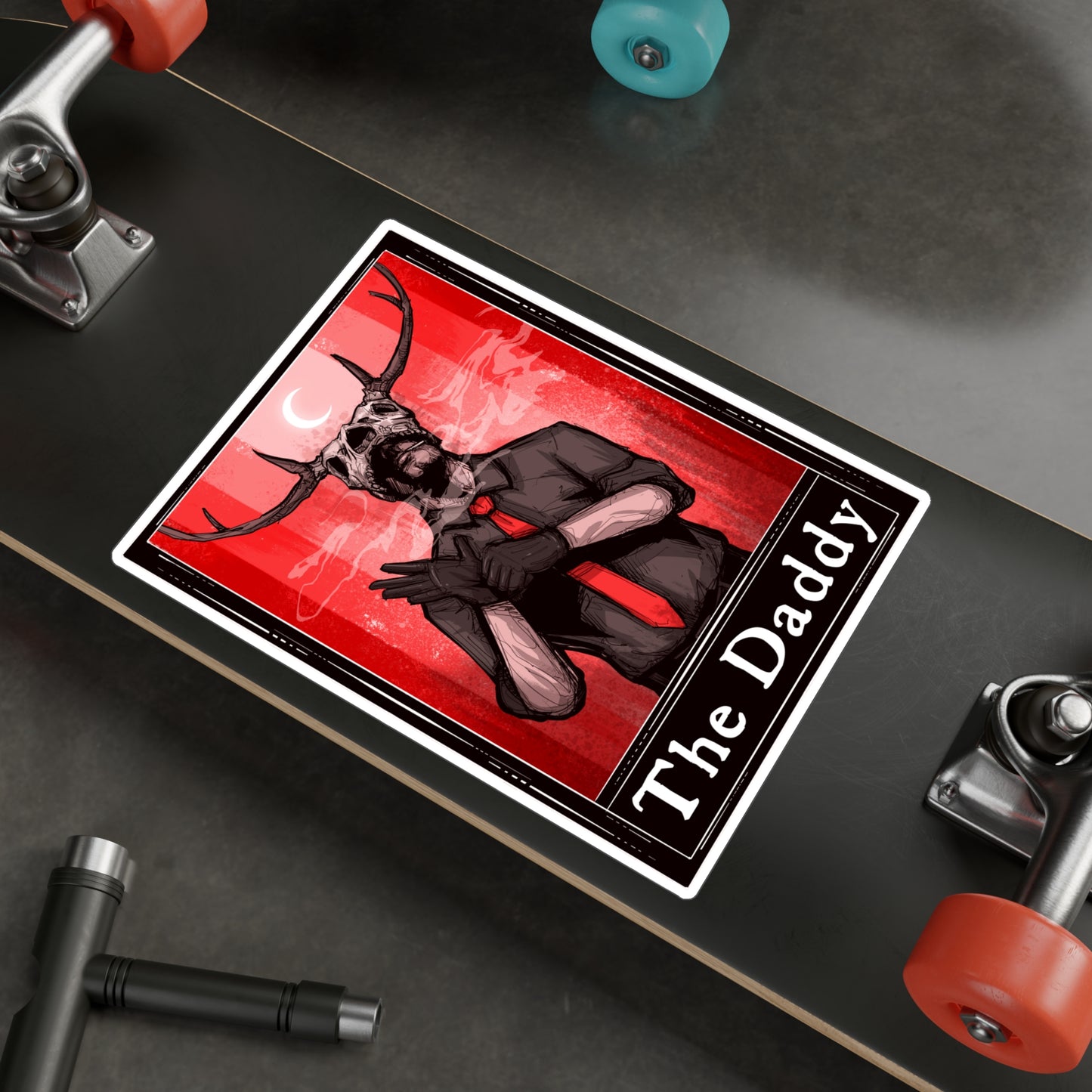 The Daddy Tarot Kiss-Cut Vinyl Decal