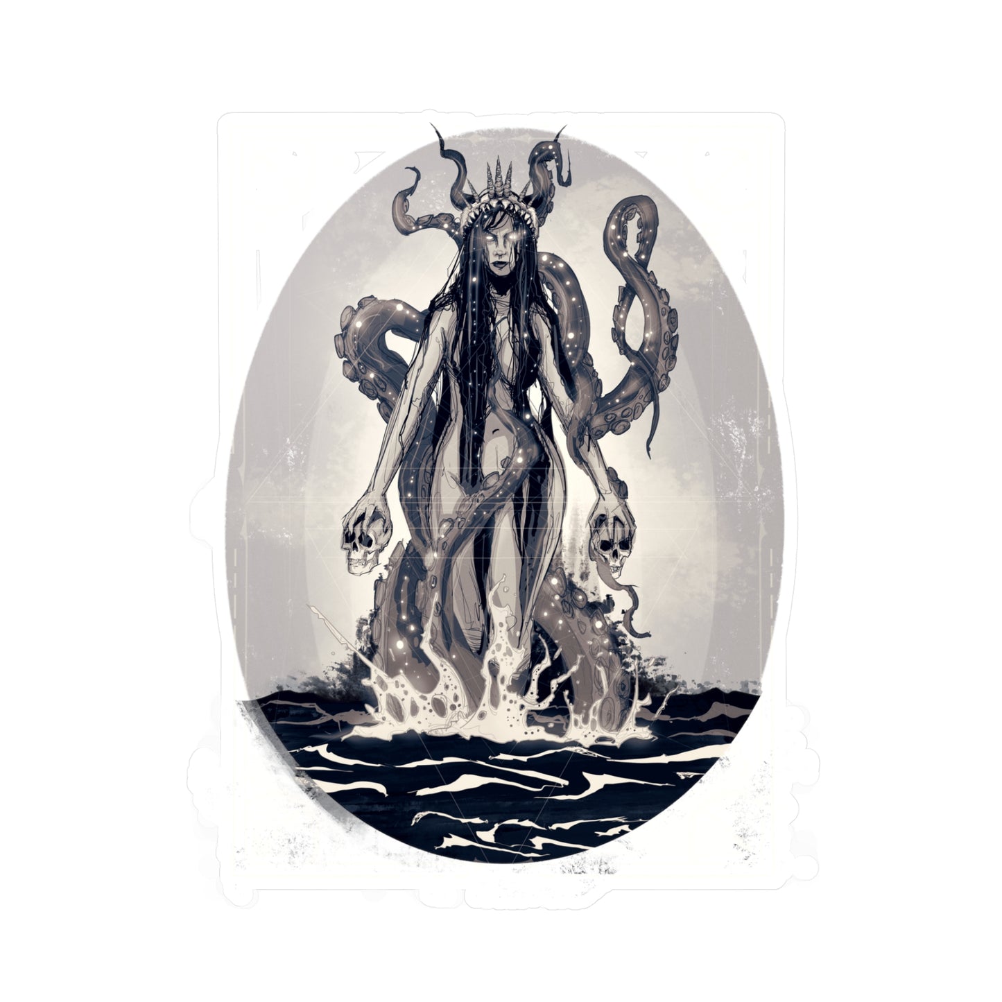 Siren Kiss-Cut Vinyl Decal