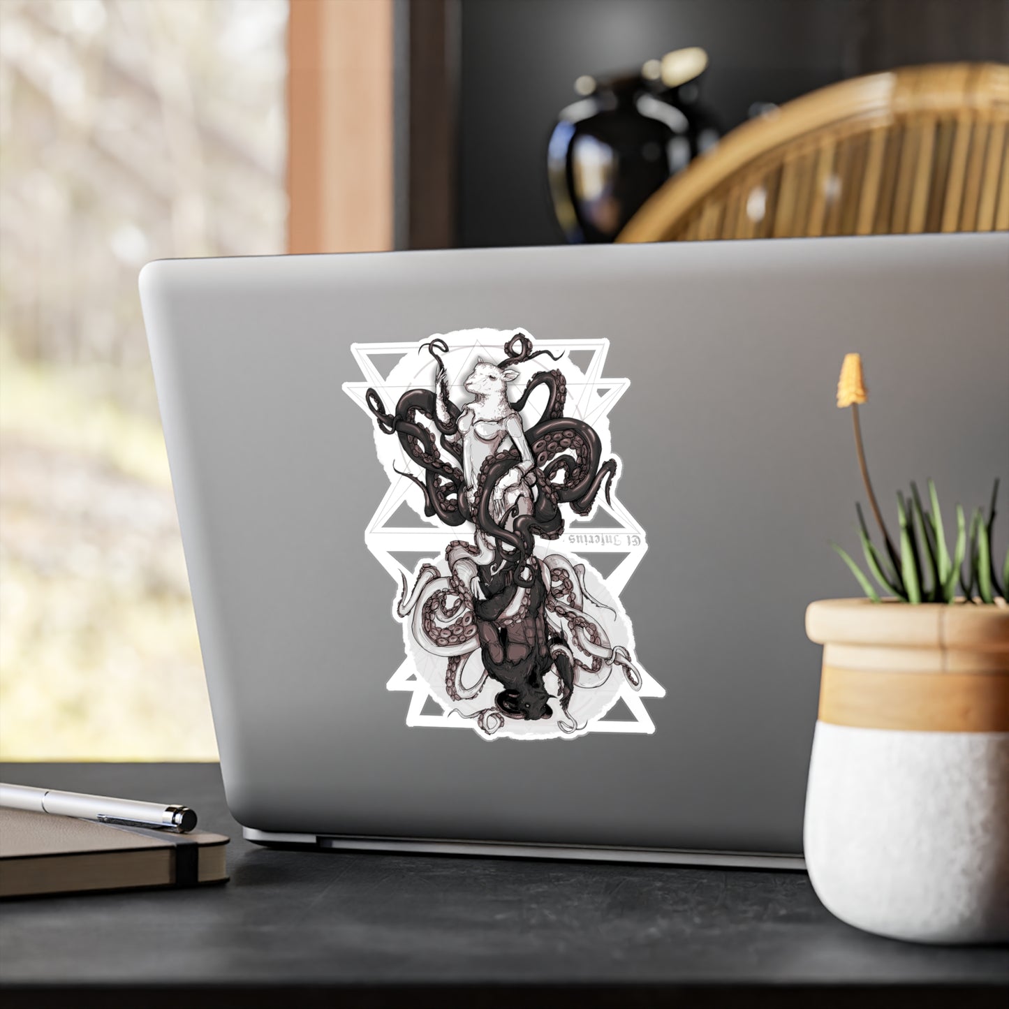 As Above So Below Octo-Ovis Kiss-Cut Vinyl Decal