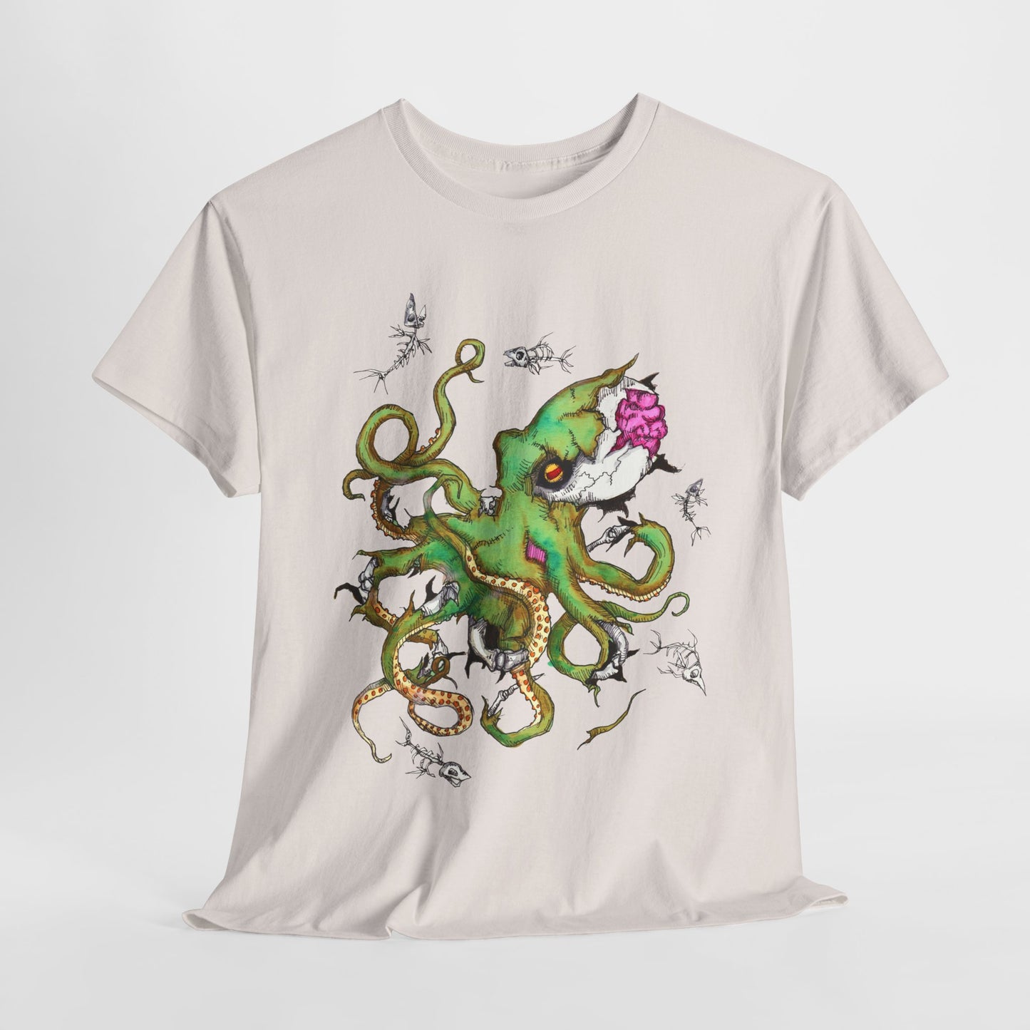 OctoZombie Unisex Heavy Cotton Tee