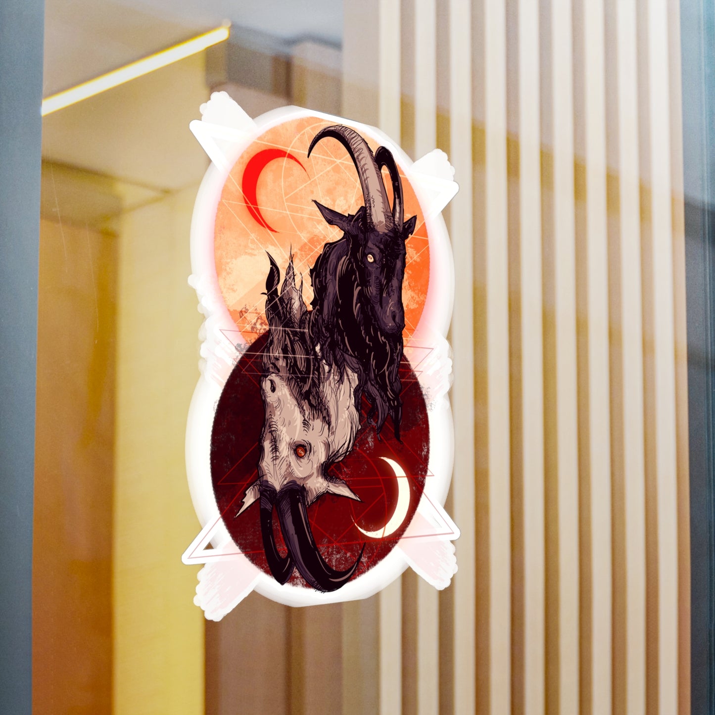 As Above So Below V Kiss-Cut Vinyl Decal