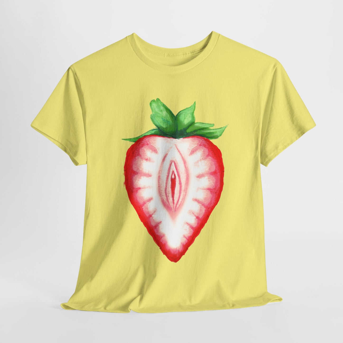 Juicy Strawberry Unisex Heavy Cotton Tee