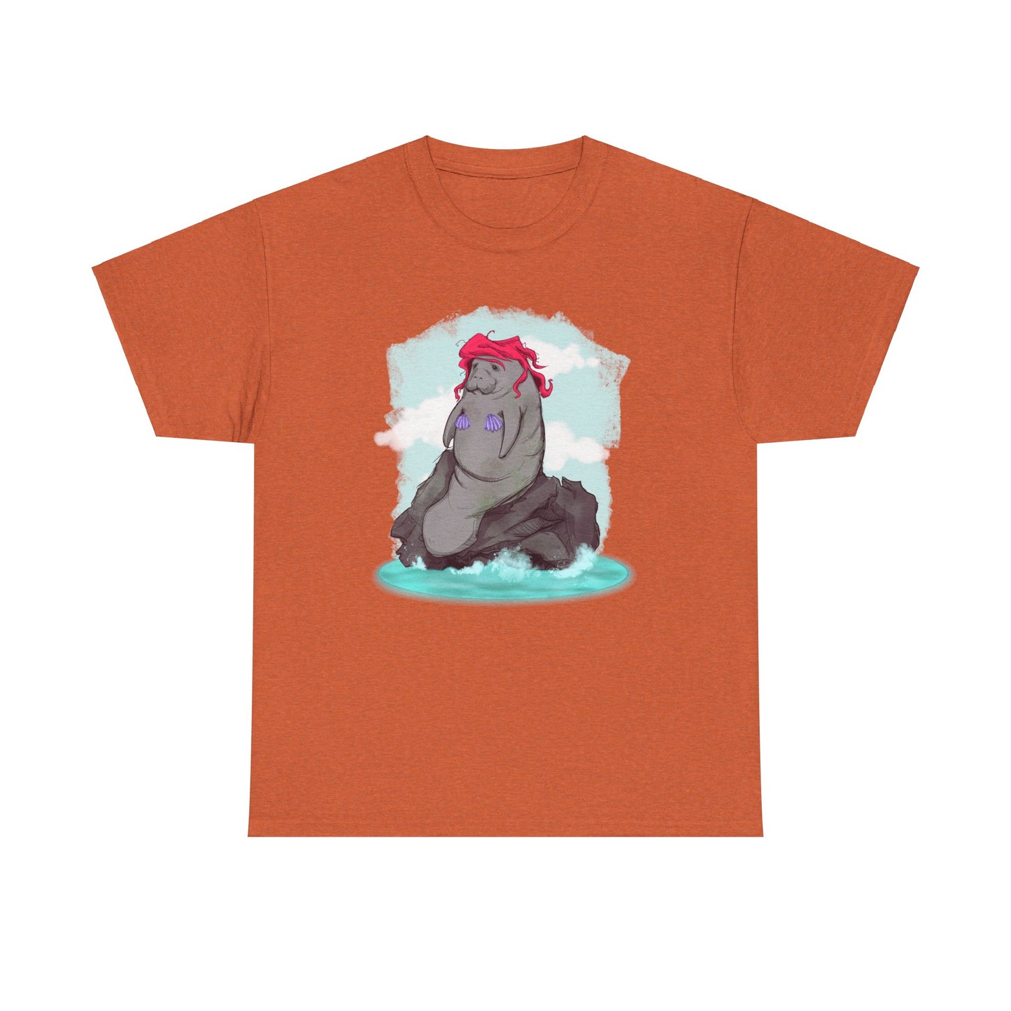 The Big Manatee Unisex Heavy Cotton Tee