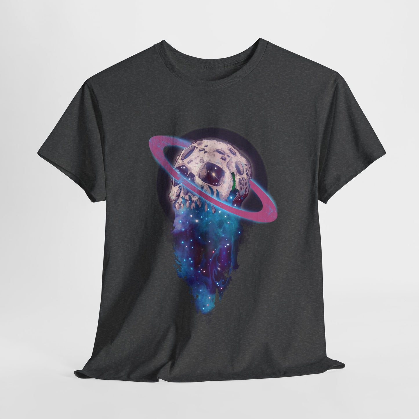 Elemental Skull Space Unisex Heavy Cotton Tee
