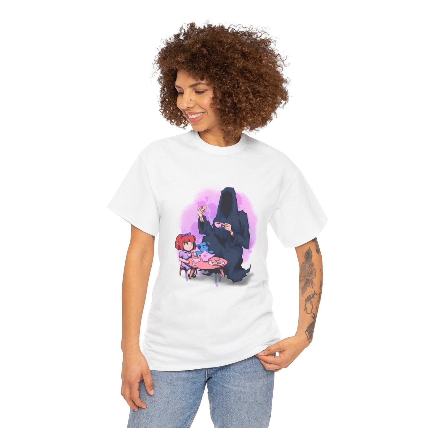 Tea Party Unisex Heavy Cotton Tee