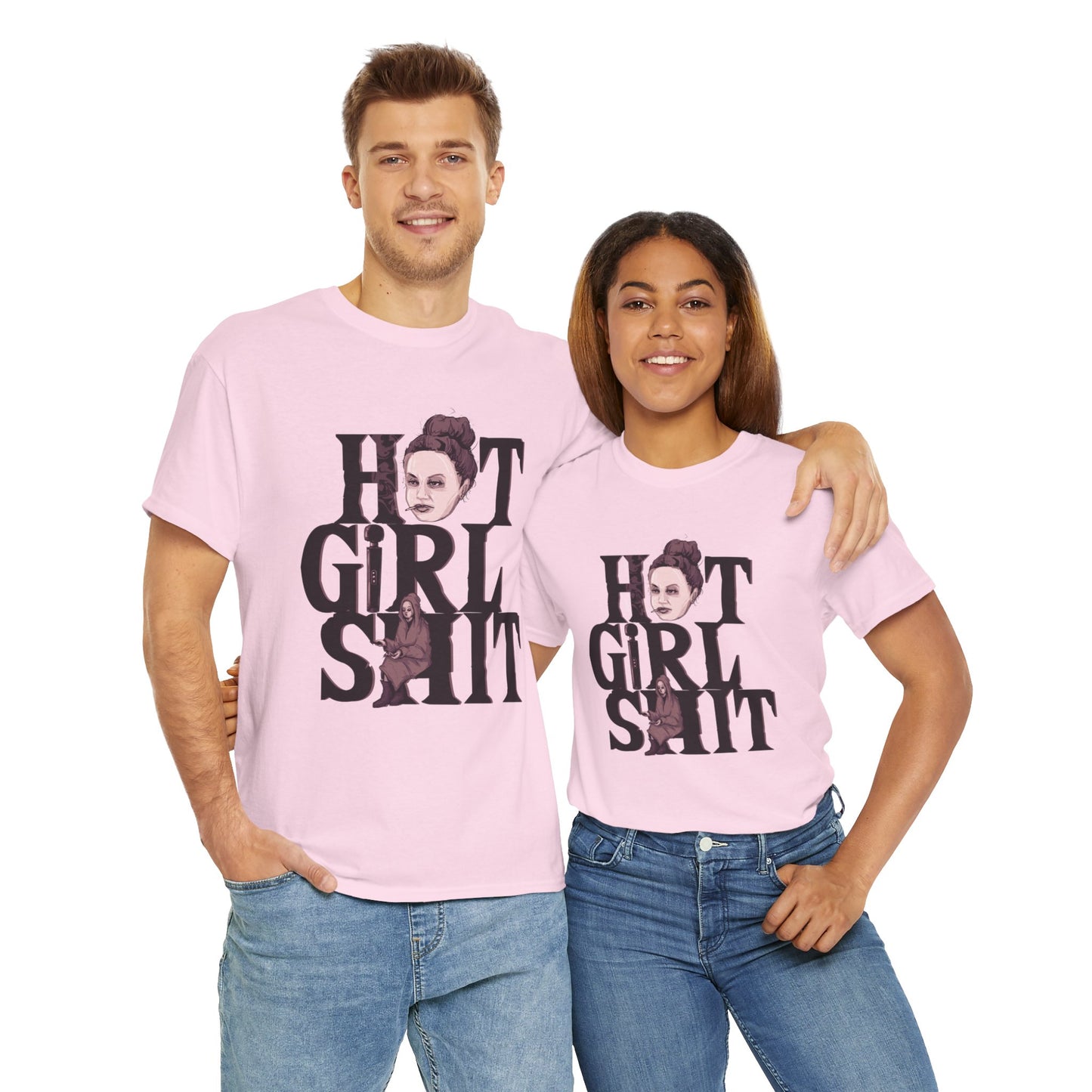 Hot Girl Shit Unisex Heavy Cotton Tee